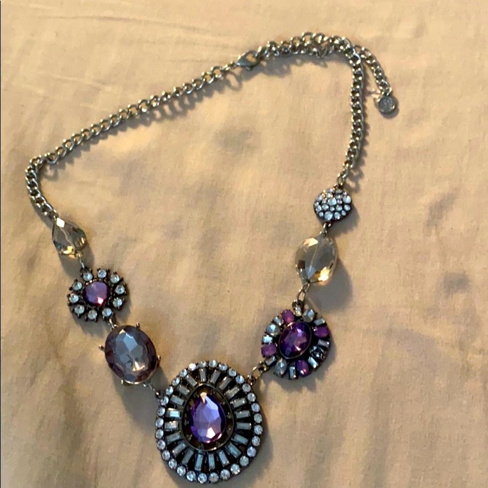 Purple necklace